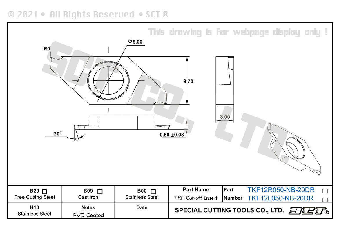 Original tkf12r l050 nb 20dr no watermark